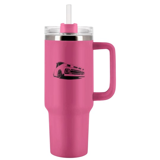 Discover 1965 Chevy C-10 Pickup - stylized monochrome - C 10 - Tumblers 40 Oz With Handle