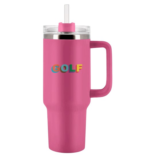 Discover Golf Logo Tyler The Creator Tumblers 40 Oz With Handle