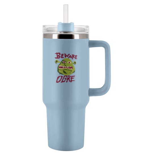 Discover Beware Ogre Shrek Sign Classic Tumblers 40 Oz With Handle