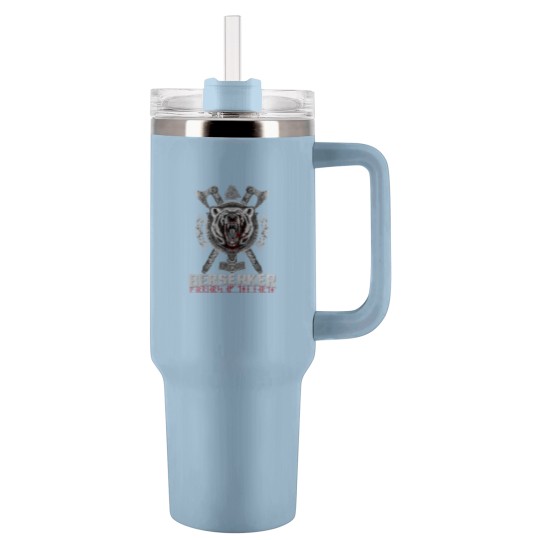 Discover Berserker Viking Norse Pagan Bear Warrior Tumblers 40 Oz With Handle