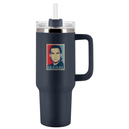 Discover Steven Seagal Tumblers 40 Oz With Handle