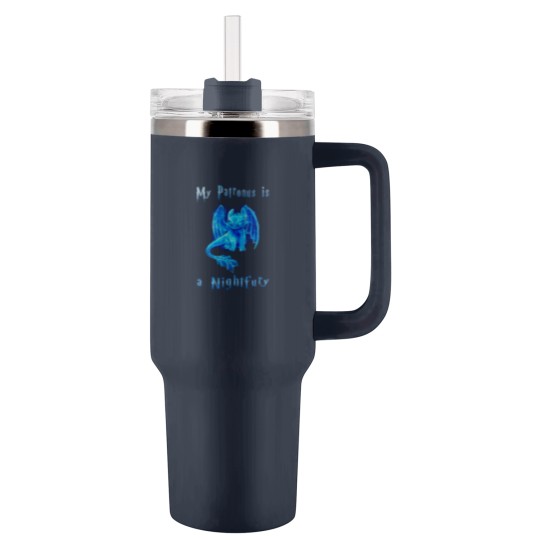 Discover Toothless Tumblers 40 Oz With Handle, My Patronus Is A Night Fury Tumblers 40 Oz With Handle, Gift For Fan
