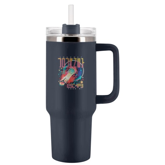 Discover Journey Band Tumblers 40 Oz With Handle, 2023 Tour