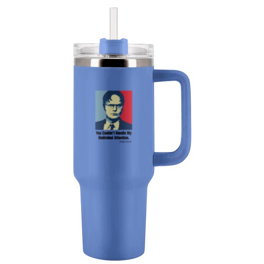 Discover Undivided Attention - Dw Schrute - Tumblers 40 Oz With Handle