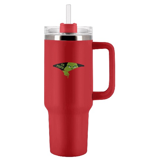 Discover Ew People Tumblers 40 Oz With Handle, funny character Smiling Face Tumblers 40 Oz With Handle, Christmas Tumblers 40 Oz With Handle Gift For Family Xmas, Christmas funny character Tumblers 40 Oz With Handle, funny character Tumblers 40 Oz With Handle