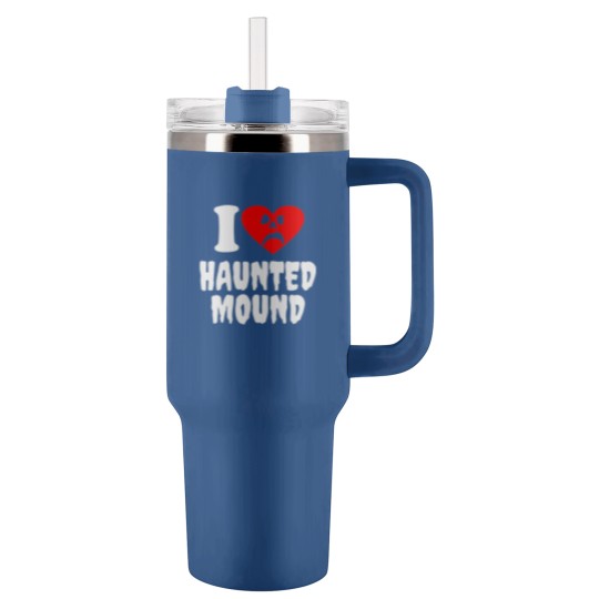 Discover I Love Haunted Mound Tumblers 40 Oz With Handle