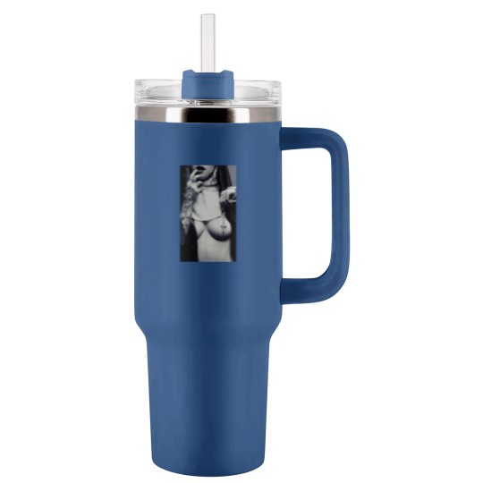 Discover Sexy Nun Tumblers 40 Oz With Handle Cross Tattoo Funny Novelty