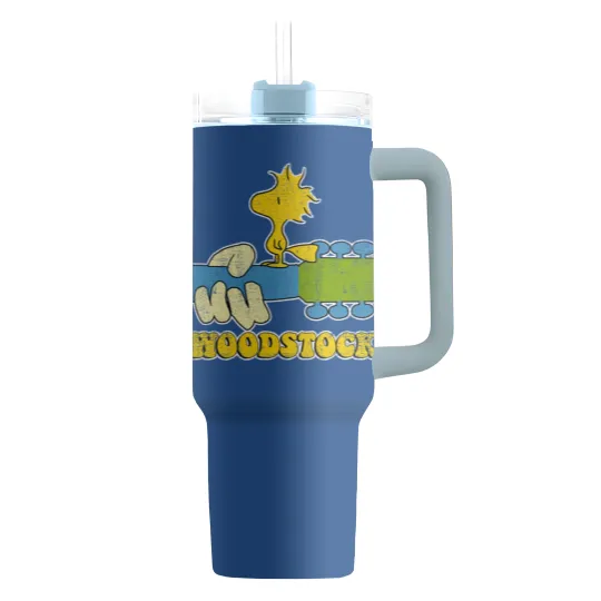 Discover Woodstock, distressed - Woodstock - Tumblers 40 Oz With Handle