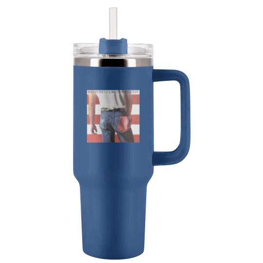Discover Bruce Springsteen Born In The USA Rock Tumblers 40 Oz With Handle Tumblers 40 Oz With Handle