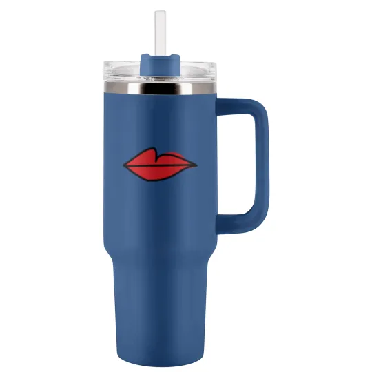 Discover Red Lips As Seen On Villanelle - Killing Eve S2 - Killing Eve - Tumblers 40 Oz With Handle