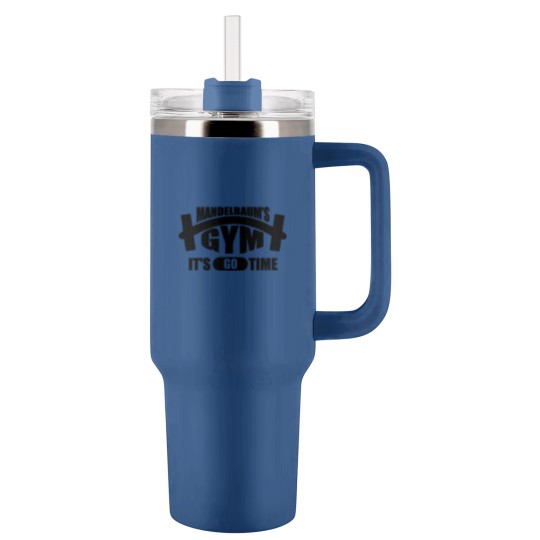 Discover Seinfeld Mandelbaum's Gym - Mandelbaums Gym - Tumblers 40 Oz With Handle