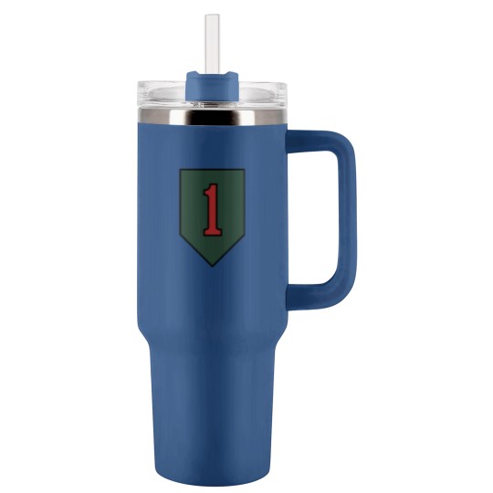 Discover "The Big Red One" 1st Infantry Division Insignia - Big Red One - Tumblers 40 Oz With Handle