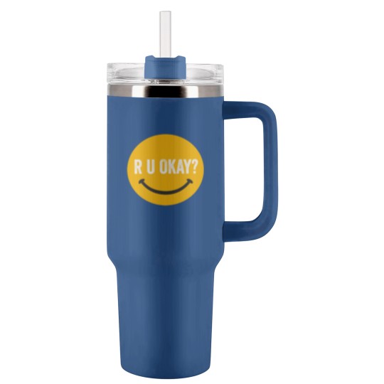 Discover R U Okay Tumblers 40 Oz With Handle