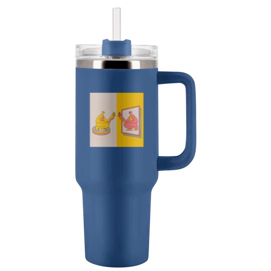 Discover DJ Seinfeld Mirrors Tumblers 40 Oz With Handle