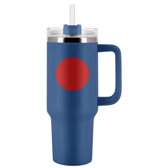 Discover Red Dot Tumblers 40 Oz With Handle