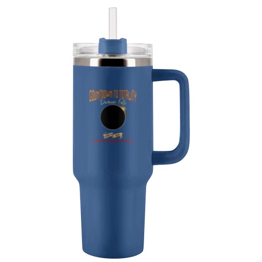 Discover Total Solar Eclipse Tumblers 40 Oz With Handle April 8th 2024, Rock Concert Tour Tumblers 40 Oz With Handle with Path of Totality Cities