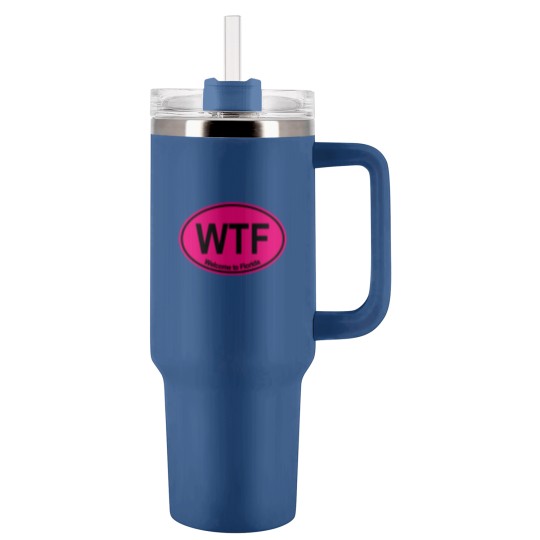 Discover WTF - Welcome to Florida (HOT PINK) - Wtf Welcome To Florida - Tumblers 40 Oz With Handle