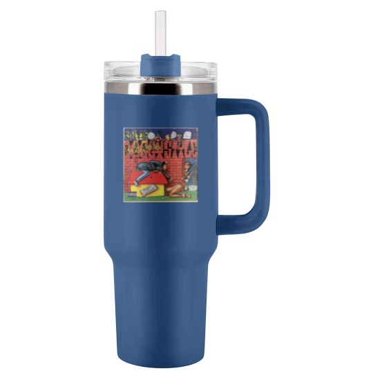 Discover Snoop Dogg Doggystyle Album Cover Tumblers 40 Oz With Handle