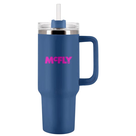 Discover McFly Logo pink Tumblers 40 Oz With Handle