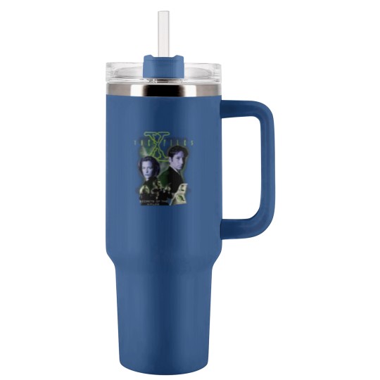 Discover Mulder And Scully Tumblers 40 Oz With Handle, The Truth Is Still Out There X FILES Tumblers 40 Oz With Handle