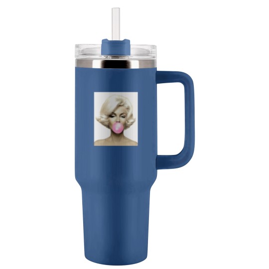 Discover Pink Marilyn Monroe Bubble Gum Tumblers 40 Oz With Handle Tumblers 40 Oz With Handle