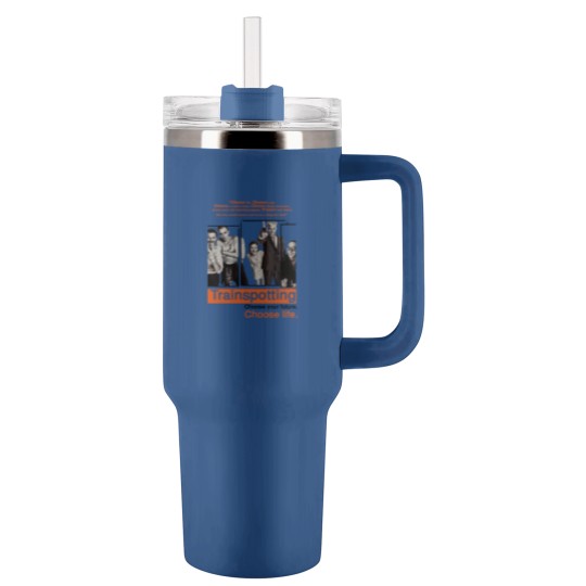 Discover Vintage Tumblers 40 Oz With Handle Trainspotting NATURAL color Men Woman Unisex Tumblers 40 Oz With Handle