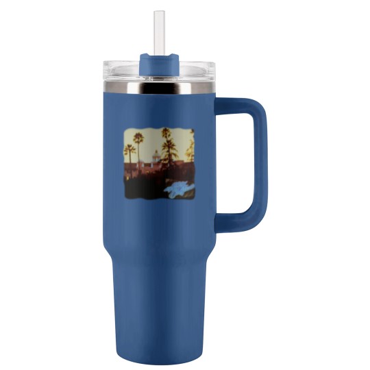 Discover Vintage The Eagles Concert Tour Tumblers 40 Oz With Handle Hotel California