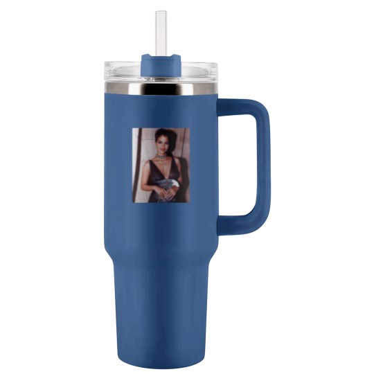 Discover Halle Berry Tumblers 40 Oz With Handle / BAPS Vintage Tumblers 40 Oz With Handle / Aesthetic Premium Unisex Tumblers 40 Oz With Handle