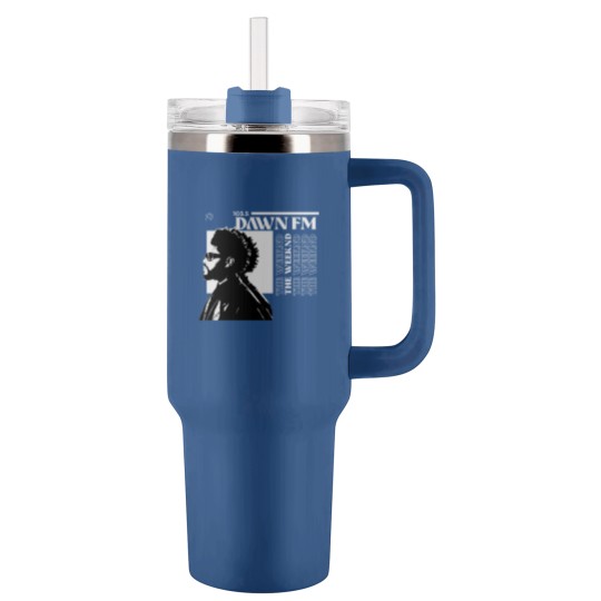 Discover Weeknds Tumblers 40 Oz With Handle / Dawn Fm Custom Album Cover Tumblers 40 Oz With Handle