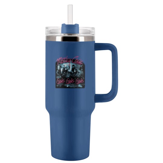 Discover Motley Crue Girls Girls Girls Black Tumblers 40 Oz With Handle
