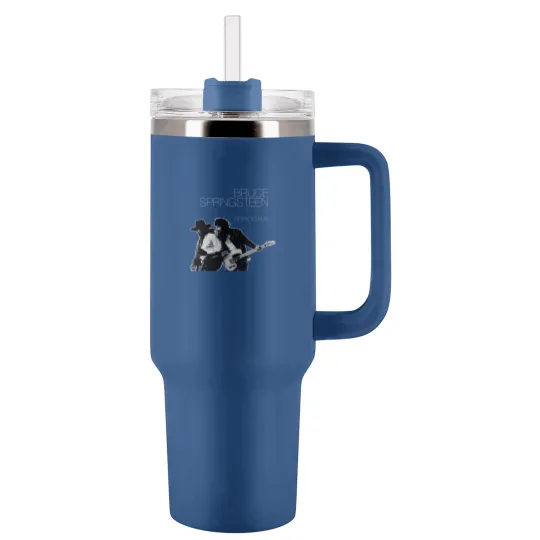 Discover Bruce Springsteen Born To Run Black Tumblers 40 Oz With Handle