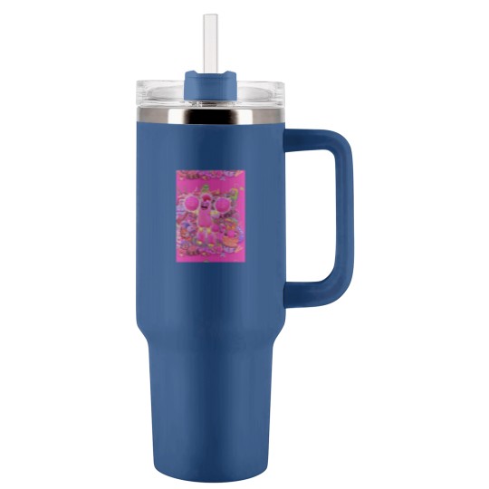 Discover My Singing Monsters characters Pompom Graphic Tumblers 40 Oz With Handle