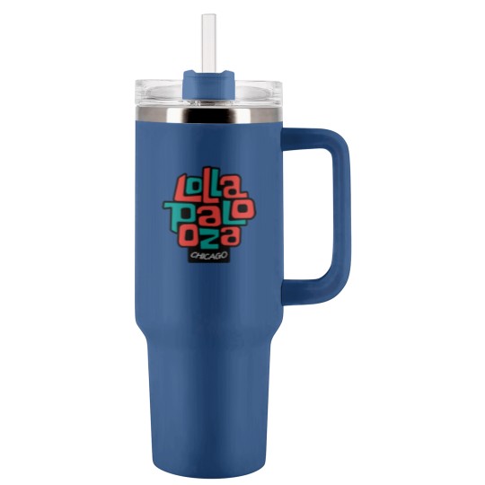 Discover Lollapalooza Chicago Music Festival Tumblers 40 Oz With Handle
