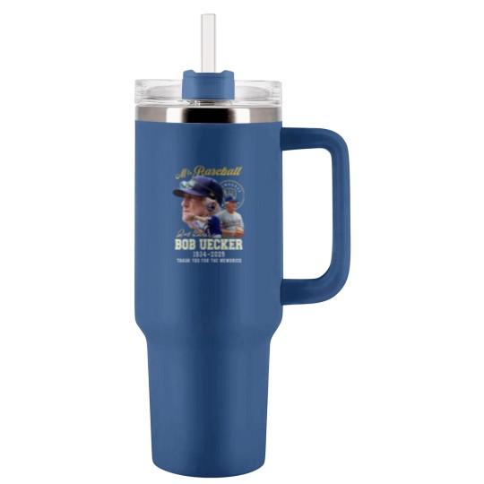 Discover Bob Uecker Mr. Baseball 1934-2025 Thank You - Bob Uecker Mr Baseball 1934 2025 - Tumblers 40 Oz With Handle