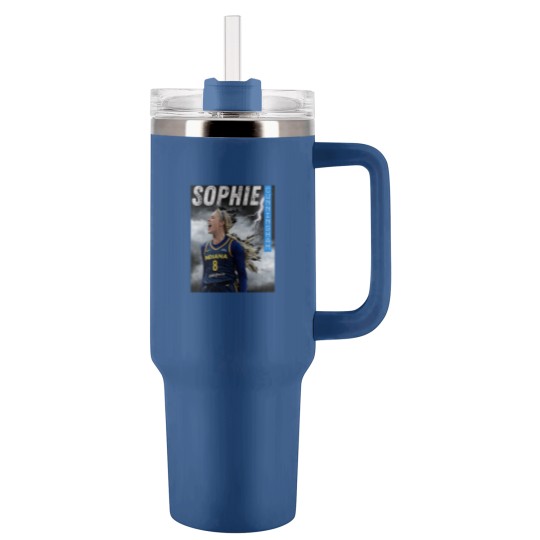 Discover Sophie Cunningham Graphic Tumblers 40 Oz With Handle, Basketball Fan Gifts