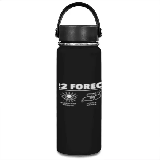 Discover 2022 Forecast New Dad Mom Baby Announcement Pregnancy Gift Vacuum Flask