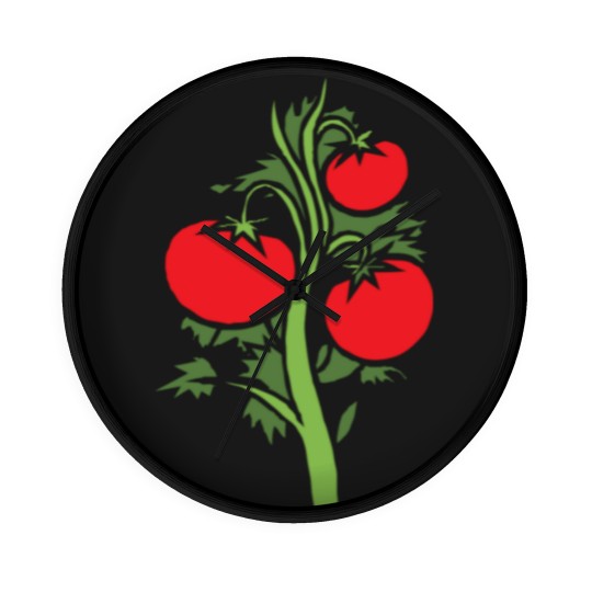 Discover tomaten tomato tomatoes veggie gemuese vegetables3 Wall Clocks