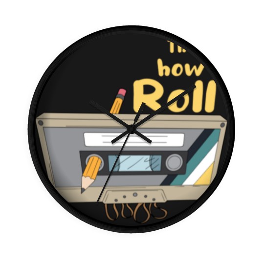 Discover Cassette Tape Classic 80s 90s - Cassette Tape - Wall Clocks