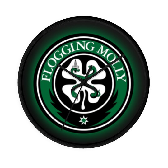 Discover Molly Celtic punk band - Flogging Molly Band - Wall Clocks
