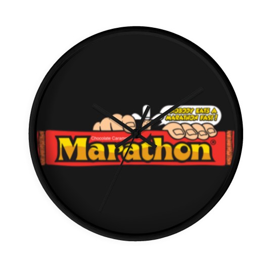 Discover Marathon Bar - Candy - Marathon - Wall Clocks
