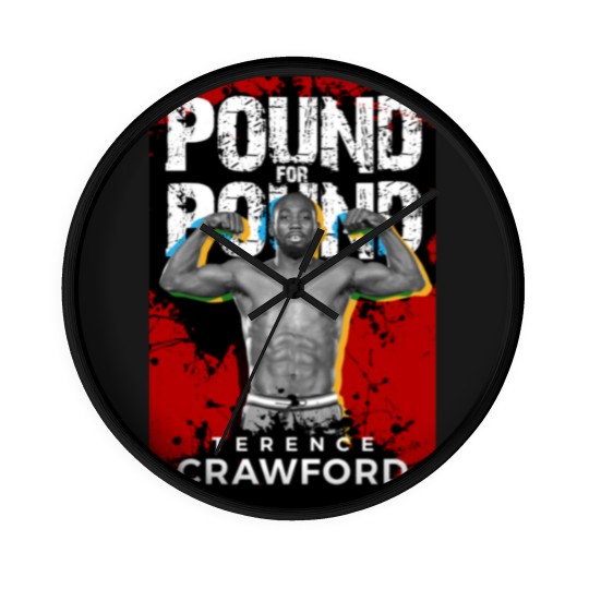 Discover Pound for Pound - Terence Crawford - Wall Clocks