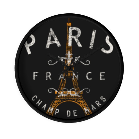 Discover Paris France Vintage Wall Clocks
