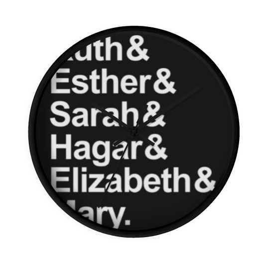 Discover Strong Women of the Bible Wall Clocks