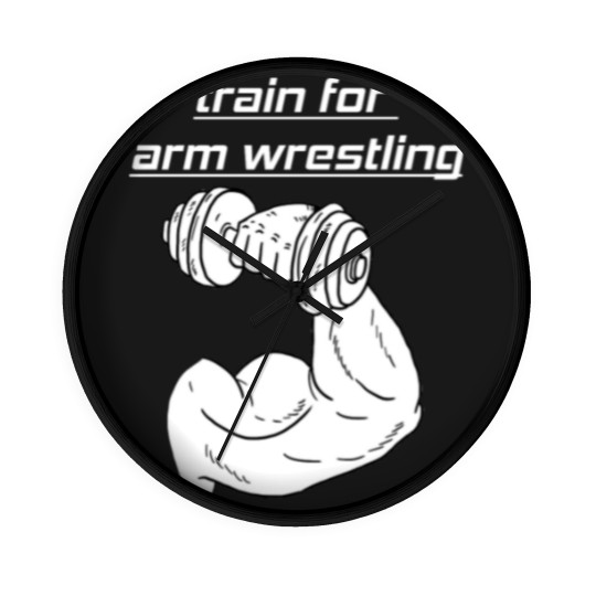 Discover train for arm wrestling Wall Clocks Wall Clocks