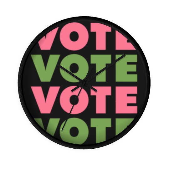 Discover Vote Vote Vote 2020 Sorority Paraphernalia Aka Wall Clocks