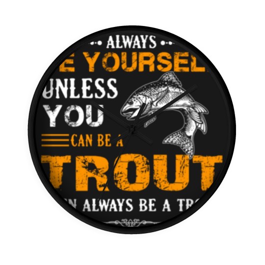 Discover Trout Fish Wall Clocks Wall Clocks