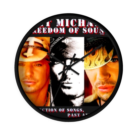 Discover BRET MICHAELS Wall Clocks