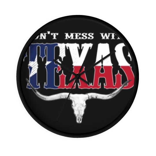 Discover Don t Mess With Texas Wall Clocks