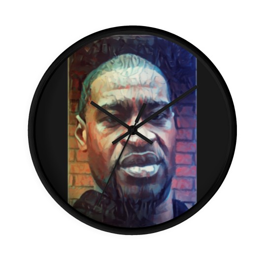 Discover George Floyd - Painting - George Floyd - Wall Clocks