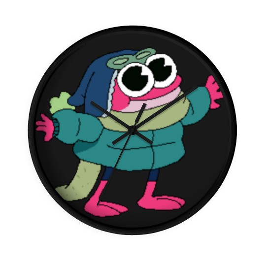 Discover amphibian winter sprig - Amphibia - Wall Clocks
